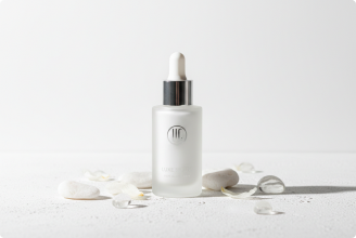 Bakuchiol Renewing Serum product photo as shown at the top of the final desktop page design