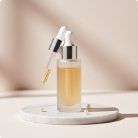 Close-up crop of the serum product image as rendered in the final interface
