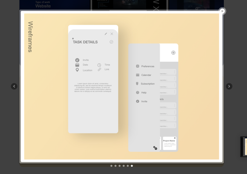 Original 2021 Calendar & Task Planner concept, screen 2 of 6